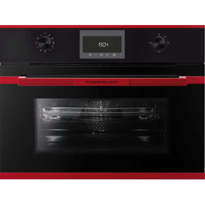 Компактный духовой шкаф с микроволнами Kuppersbusch CBM 6330.0 S8 Hot Chili