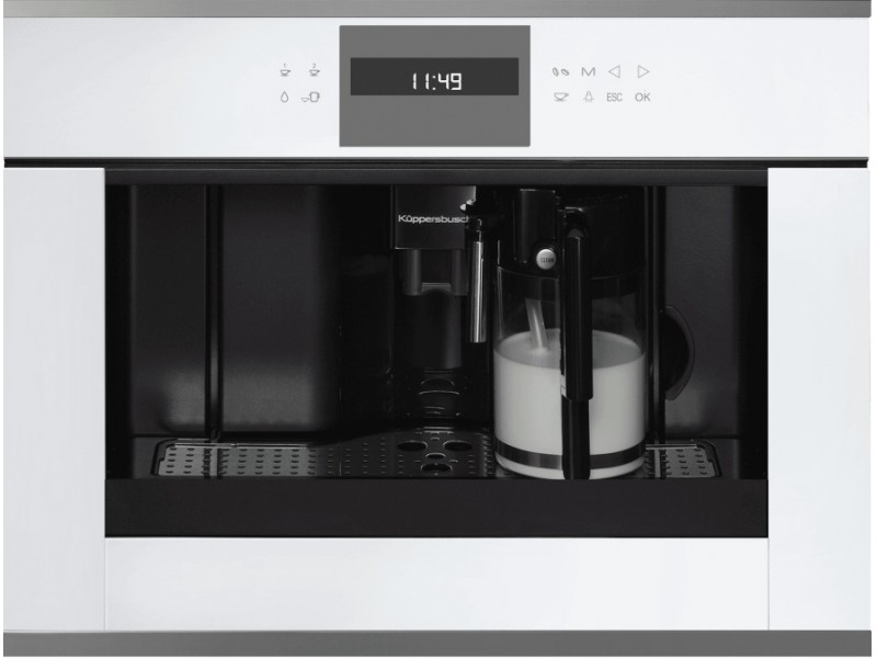 Встраиваемая кофемашина Kuppersbusch CKV 6550.0 W3 Silver Chrome Встраиваемая кофемашина Kuppersbusch CKV 6550.0 W3 Silver Chrome