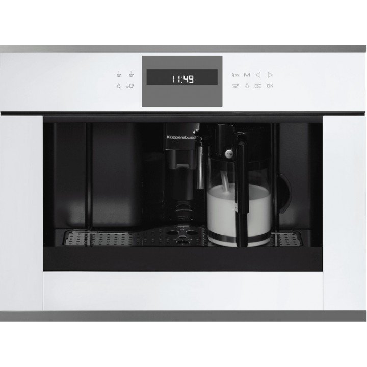 Встраиваемая кофемашина Kuppersbusch CKV 6550.0 W3 Silver Chrome