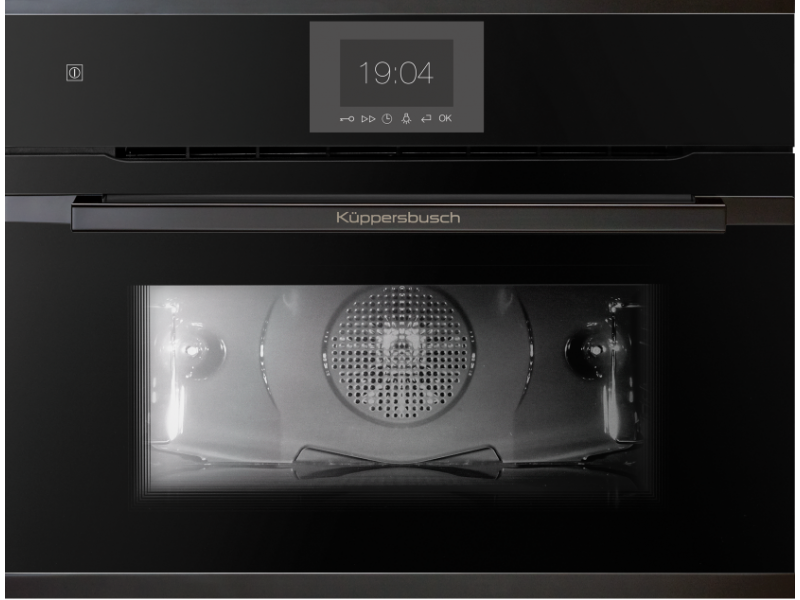Компактный духовой шкаф Kuppersbusch CBP 6550.0 S2 Black Chrome Компактный духовой шкаф Kuppersbusch CBP 6550.0 S2 Black Chrome