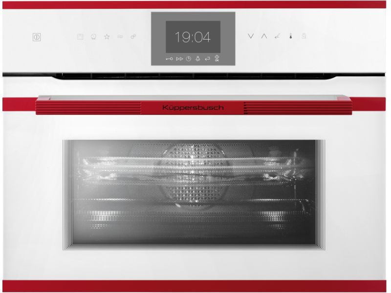 Компактный духовой шкаф с микроволнами Kuppersbusch CBM 6550.0 W8