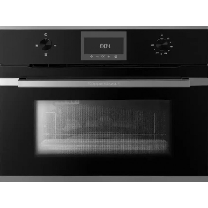 Встраиваемая микроволновая печь Kuppersbusch CM 6330.0 S3 Silver Chrome