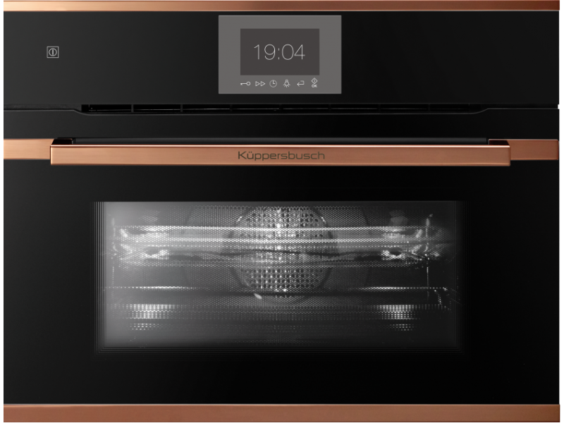 Компактный духовой шкаф с микроволнами Kuppersbusch CBM 6550.0 S7 Copper