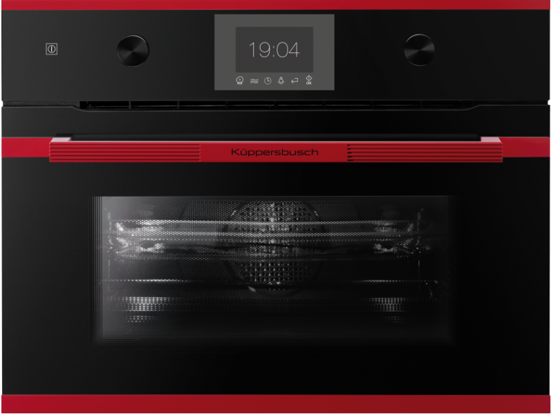 Компактный духовой шкаф с микроволнами Kuppersbusch CBM 6350.0 S8 Hot Chili Компактный духовой шкаф с микроволнами Kuppersbusch CBM 6350.0 S8 Hot Chili