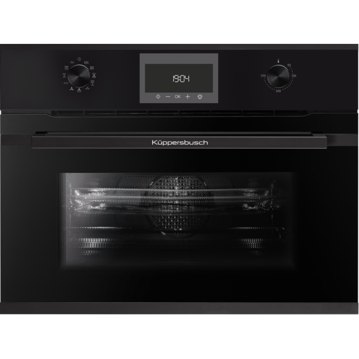 Компактный духовой шкаф с микроволнами Kuppersbusch CBM 6330.0 S5 Black Velvet