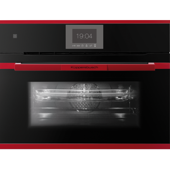 Компактный духовой шкаф с микроволнами Kuppersbusch CBM 6550.0 S8 Hot Chili