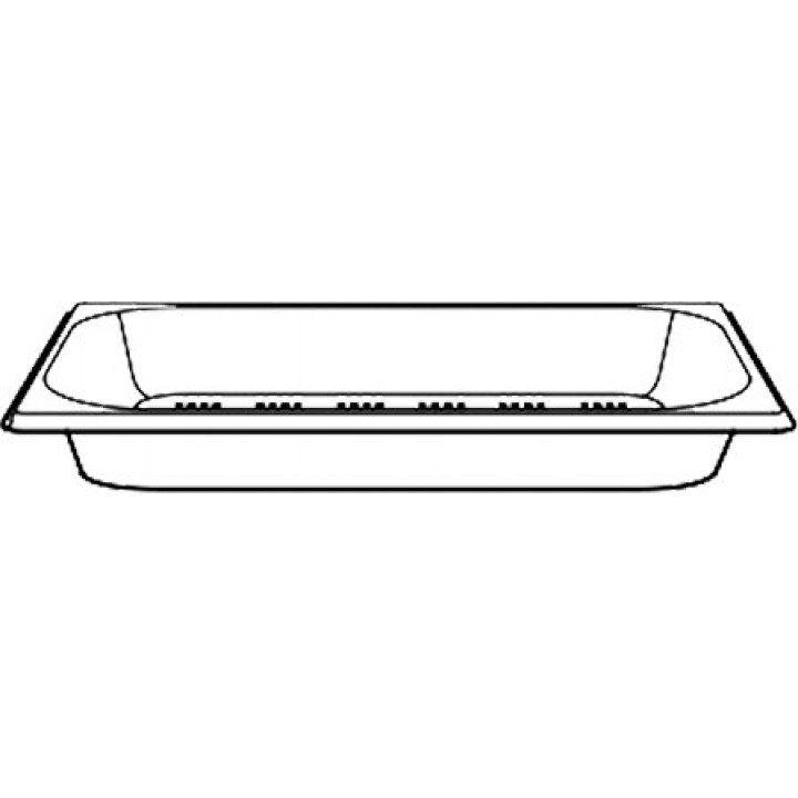 Противень для приготовления на пару GN 1/3, перфорированный Kuppersbusch GN 1304