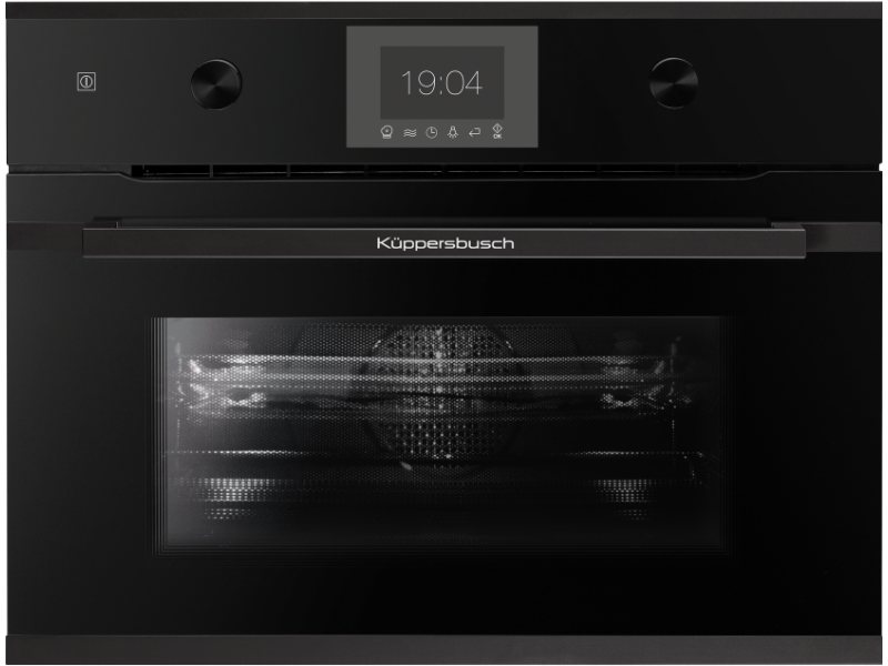 Компактный духовой шкаф с микроволнами Kuppersbusch CBM 6350.0 S5 Black Velvet Компактный духовой шкаф с микроволнами Kuppersbusch CBM 6350.0 S5 Black Velvet