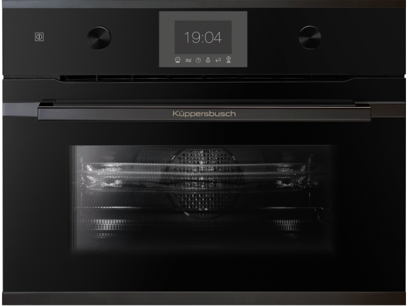 Компактный духовой шкаф с микроволнами Kuppersbusch CBM 6350.0 S2 Black Chrome Компактный духовой шкаф с микроволнами Kuppersbusch CBM 6350.0 S2 Black Chrome