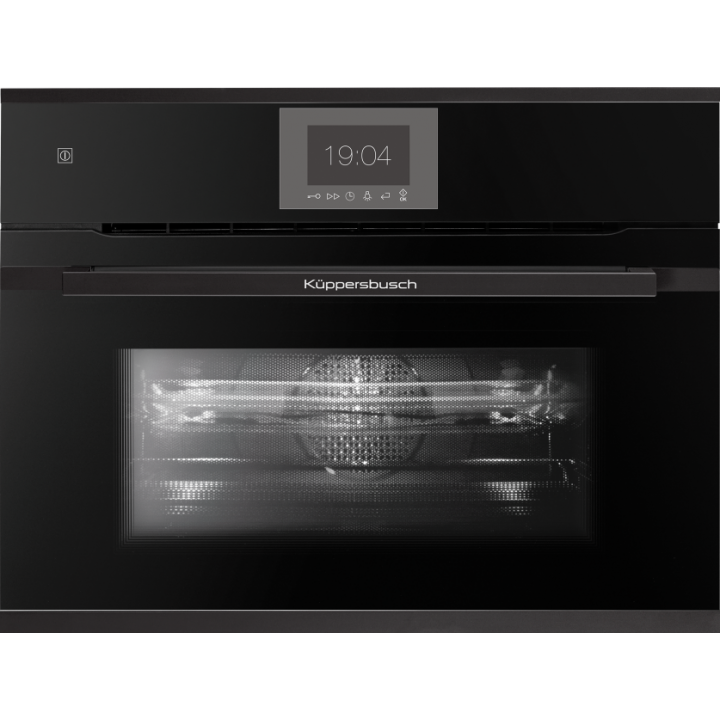 Компактный духовой шкаф с микроволнами Kuppersbusch CBM 6550.0 S5 Black Velvet