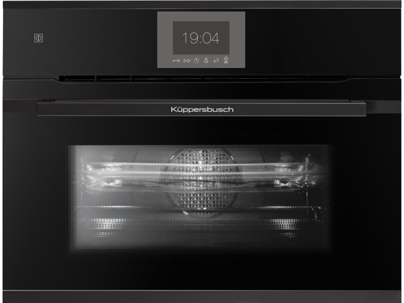 Компактный духовой шкаф с микроволнами Kuppersbusch CBM 6550.0 S5 Black Velvet