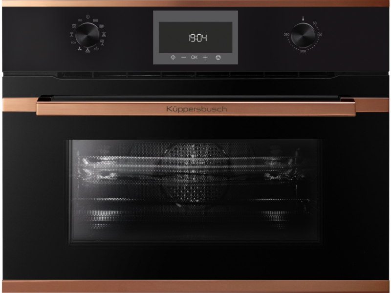 Компактный духовой шкаф с микроволнами Kuppersbusch CBM 6330.0 S7 Copper