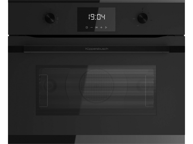 Компактный духовой шкаф с микроволнами Kuppersbusch CBM 6330.0 KSM6 MattBlack