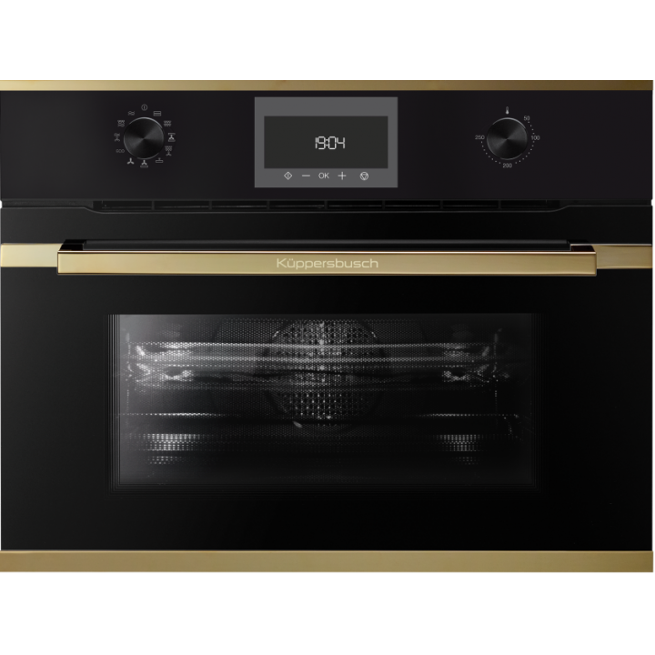 Компактный духовой шкаф с микроволнами Kuppersbusch CBM 6330.0 S4 Gold