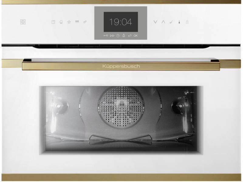 Компактный духовой шкаф Kuppersbusch CBP 6550.0 W4 Gold Компактный духовой шкаф Kuppersbusch CBP 6550.0 W4 Gold
