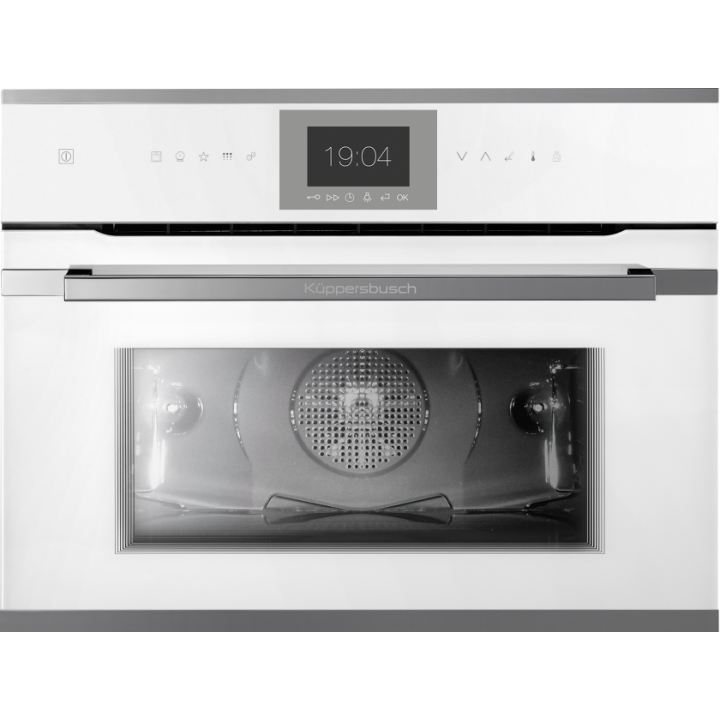 Компактный духовой шкаф Kuppersbusch CBP 6550.0 W3 Silver Chrome